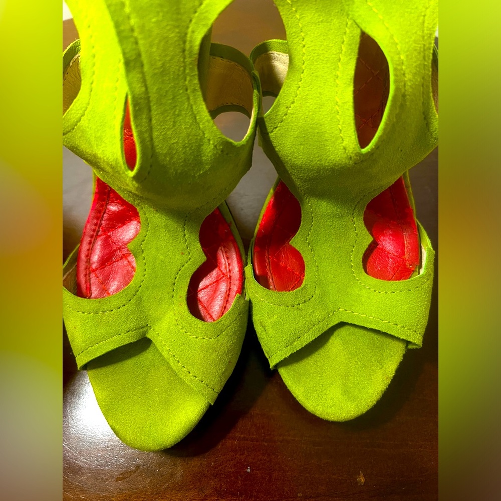 Emelio Frank Nia Platform Heels